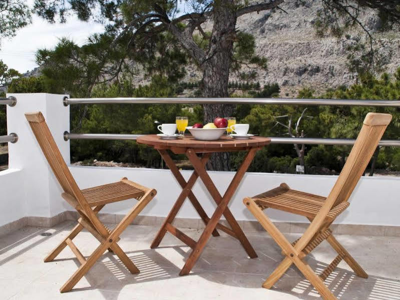Villa Lindos Bagian luar foto