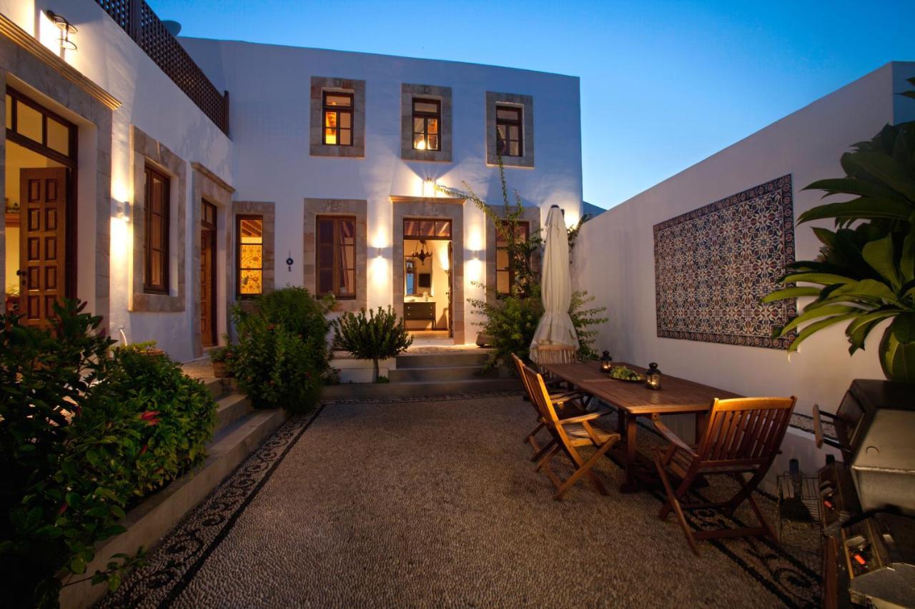 Villa Lindos Bagian luar foto
